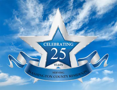 Celebrating 25 Years Serving Washington County Residents